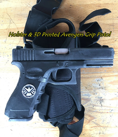 Black Widow Avengers Pistol cosplay prop, Agents of Shield - Geek House Creations