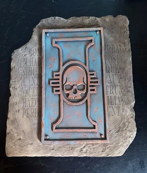 Inquisitor Skull Warhammer 40K Inspired Wall Art - Geek House Creations