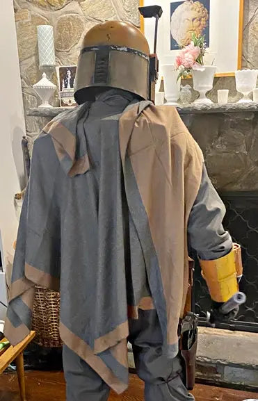 Mandalorian Cape, Boba Fett Cosplay Prop - Geek House Creations