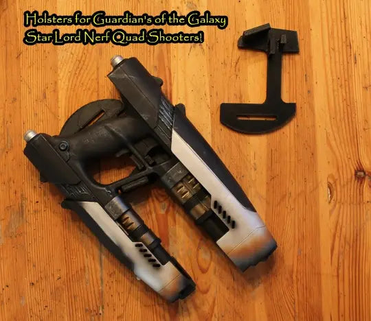 Star Lord Blasters from Guardians of the Galaxy Cosplay Prop and display - Geek House Creations