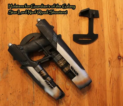 Star Lord Blasters from Guardians of the Galaxy Cosplay Prop and display - Geek House Creations