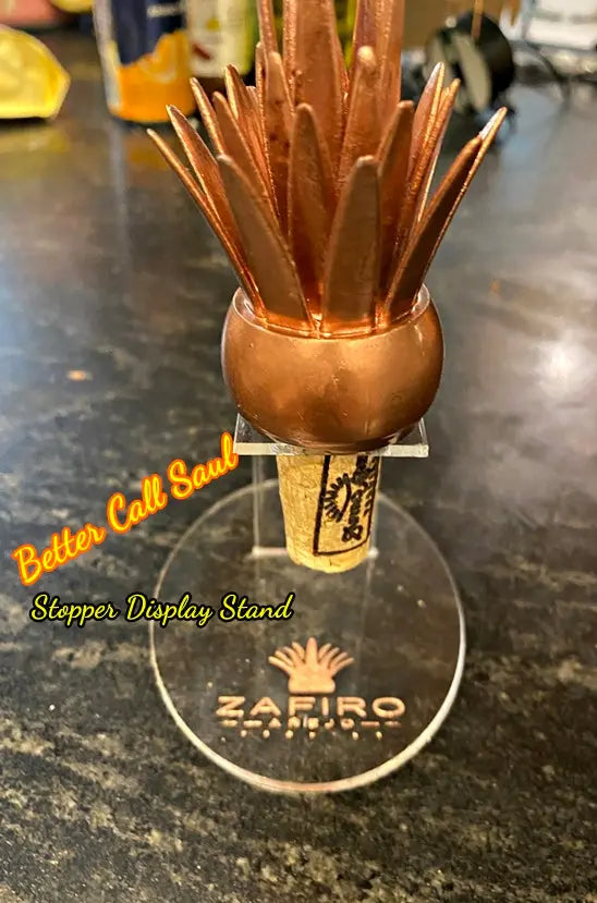 Better Call Saul Zafiro Anejo Tequila Stopper, Replica Prop - Geek House Creations