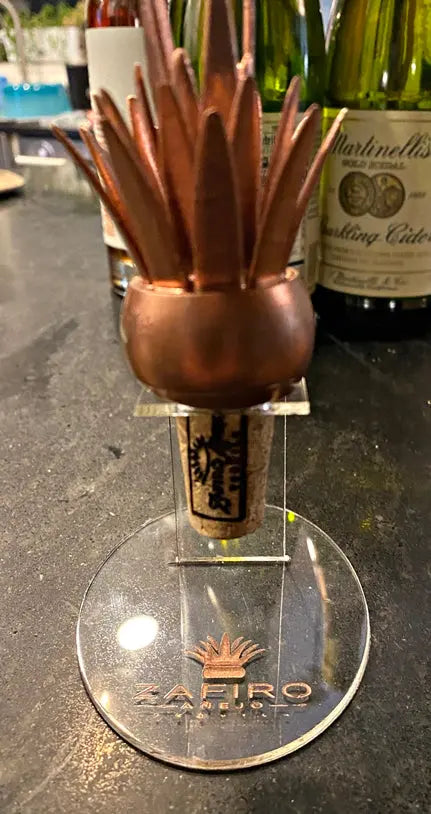 Better Call Saul Zafiro Anejo Tequila Stopper, Replica Prop - Geek House Creations