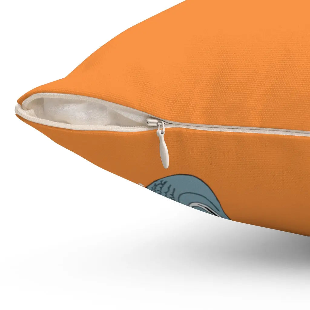 Vespa Scooter Pillow, orange - Geek House Creations