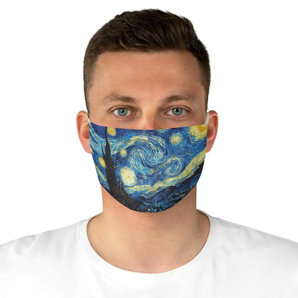 Starry Night Fabric Face Mask - Geek House Creations