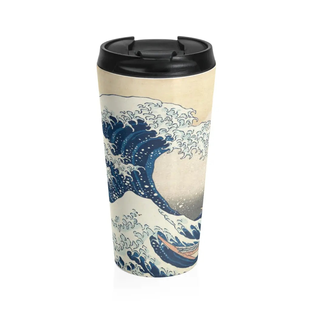 The Wave Stainless Steel Travel Mug - Geek House Creations