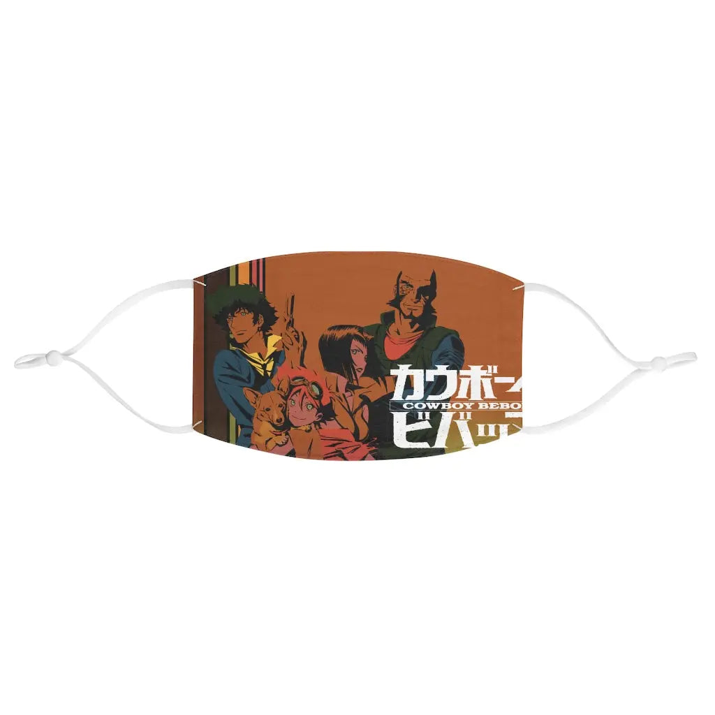 Cowboy Bebop Fabric Face Mask - Geek House Creations