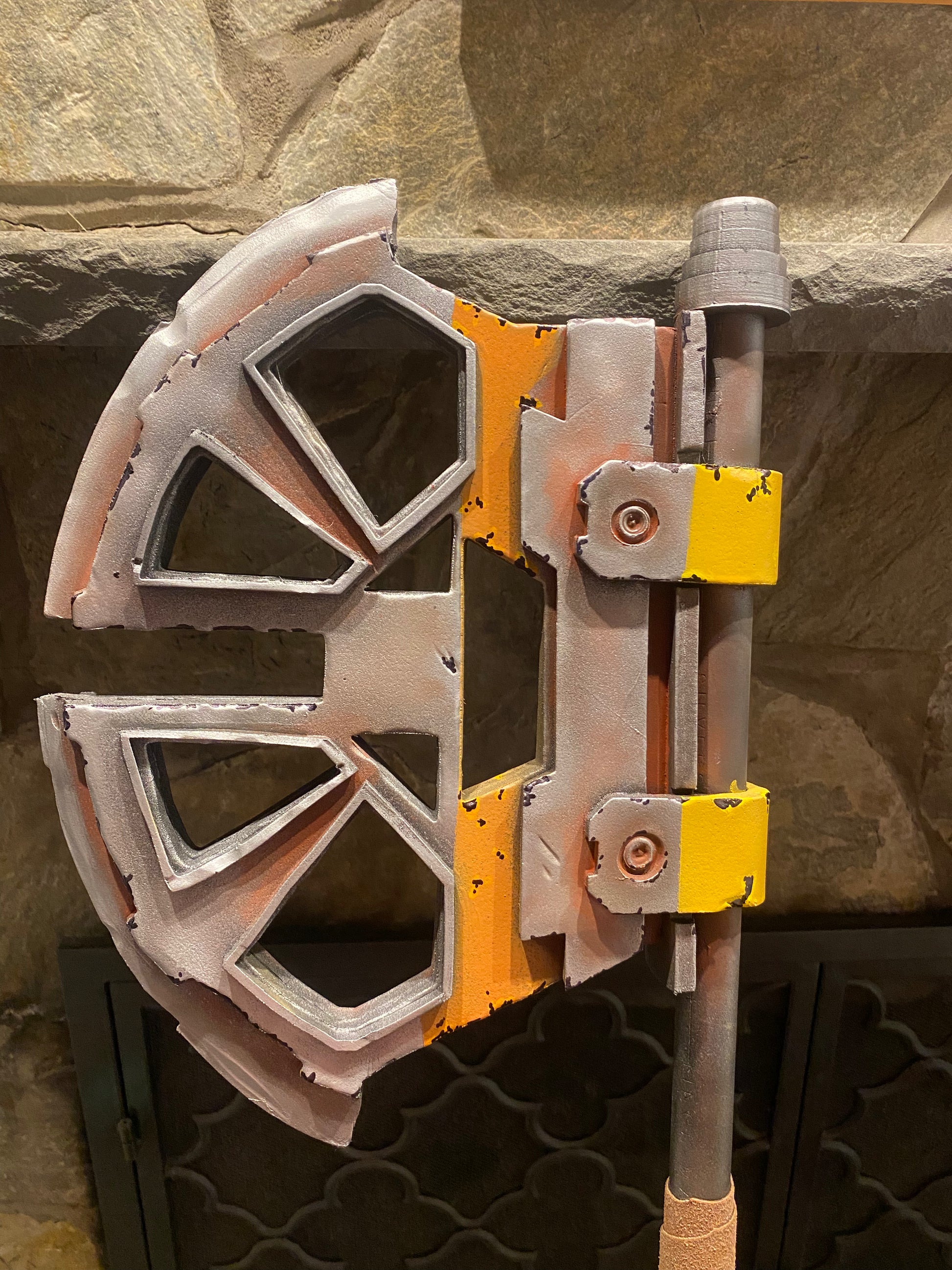 Mandalorian Vibro A’plek’s Axe from Star Wars: The Force Awakens - Geek House Creations