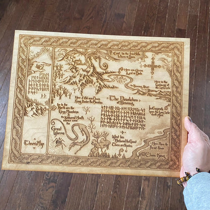 Key of Erebor, LOTR fan art - Geek House Creations