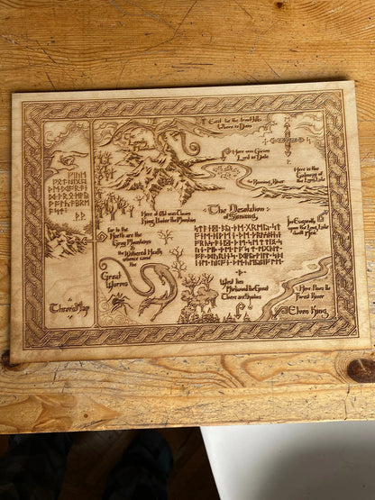 Key of Erebor, LOTR fan art - Geek House Creations