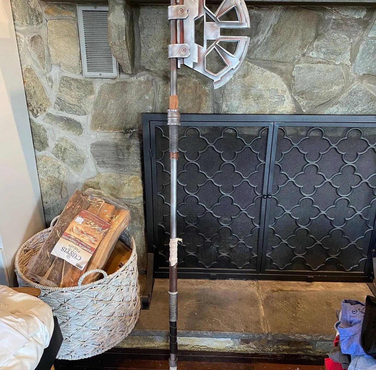 Mandalorian Vibro A’plek’s Axe from Star Wars: The Force Awakens - Geek House Creations