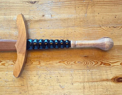 Wooden Two Handed Long Sword - Geek House Creations