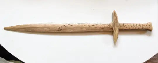 Lord of the Rings Frodo Toy Wooden sword, perfect for display for kids room - Geek House Creations