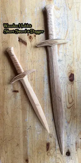 Lord of the Rings Frodo Toy Wooden sword, perfect for display for kids room - Geek House Creations